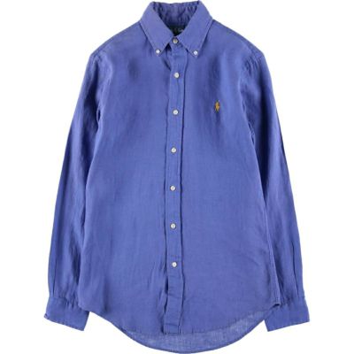 今年の新作から定番まで！ ラルフローレン 古着 Ralph スリムフィット FIT SLIM Lauren シャツ+ブラウス(長袖+七分)