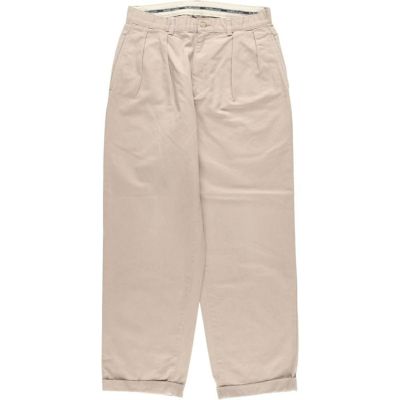古着 ラルフローレン Ralph Lauren POLO by Ralph Lauren ANDREW PANT ツータック チノパンツ メンズw31相当 /eaa512348 【中古】 【250203】