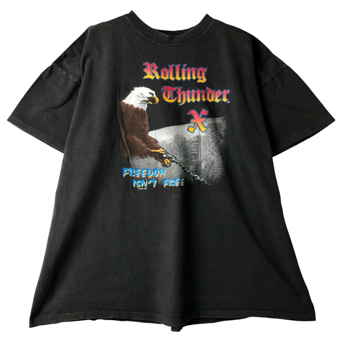 古着 ビッグサイズ 90年代 オニータ ONEITA POWER-T 鷲柄 イーグル柄