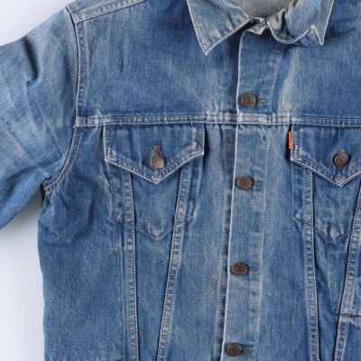 Levi's デニムジャケット bigE 60s ビンテージ60's○Levi's 70505 BIG E size 48○230713i1-m