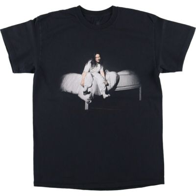 古着 BILLIE EILISH ビリーアイリッシュ バンドTシャツ バンT
