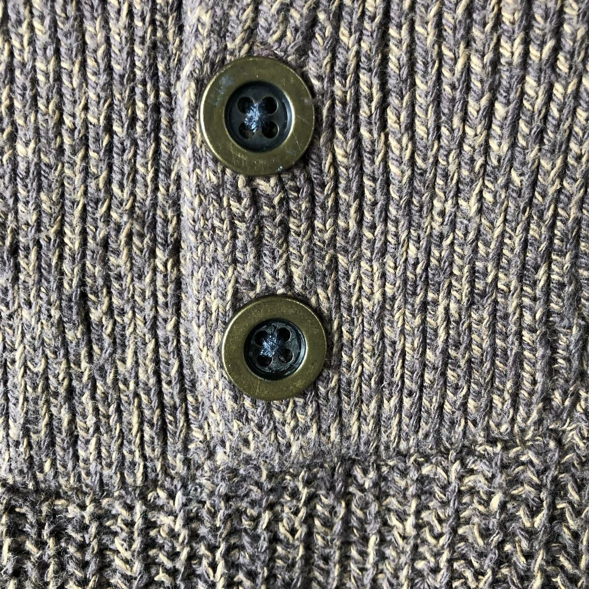 古着 レッドヘッド RED HEAD ヘンリーネック コットンニットセーター