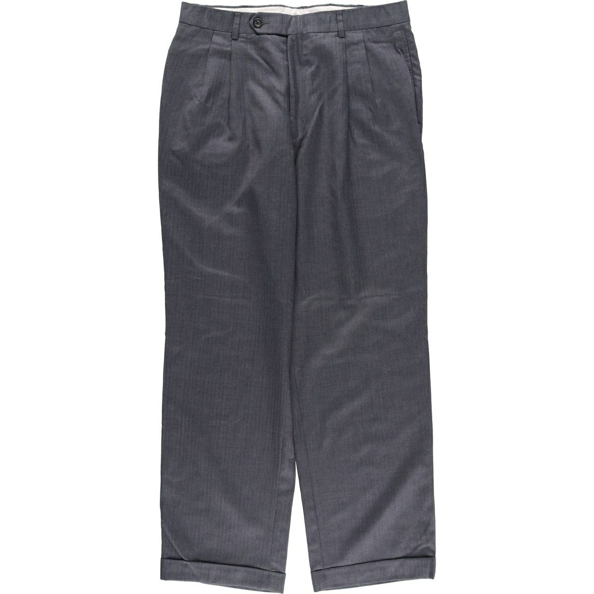 古着 90年代 ノーティカ NAUTICA ツータック リネン×コットンパンツ