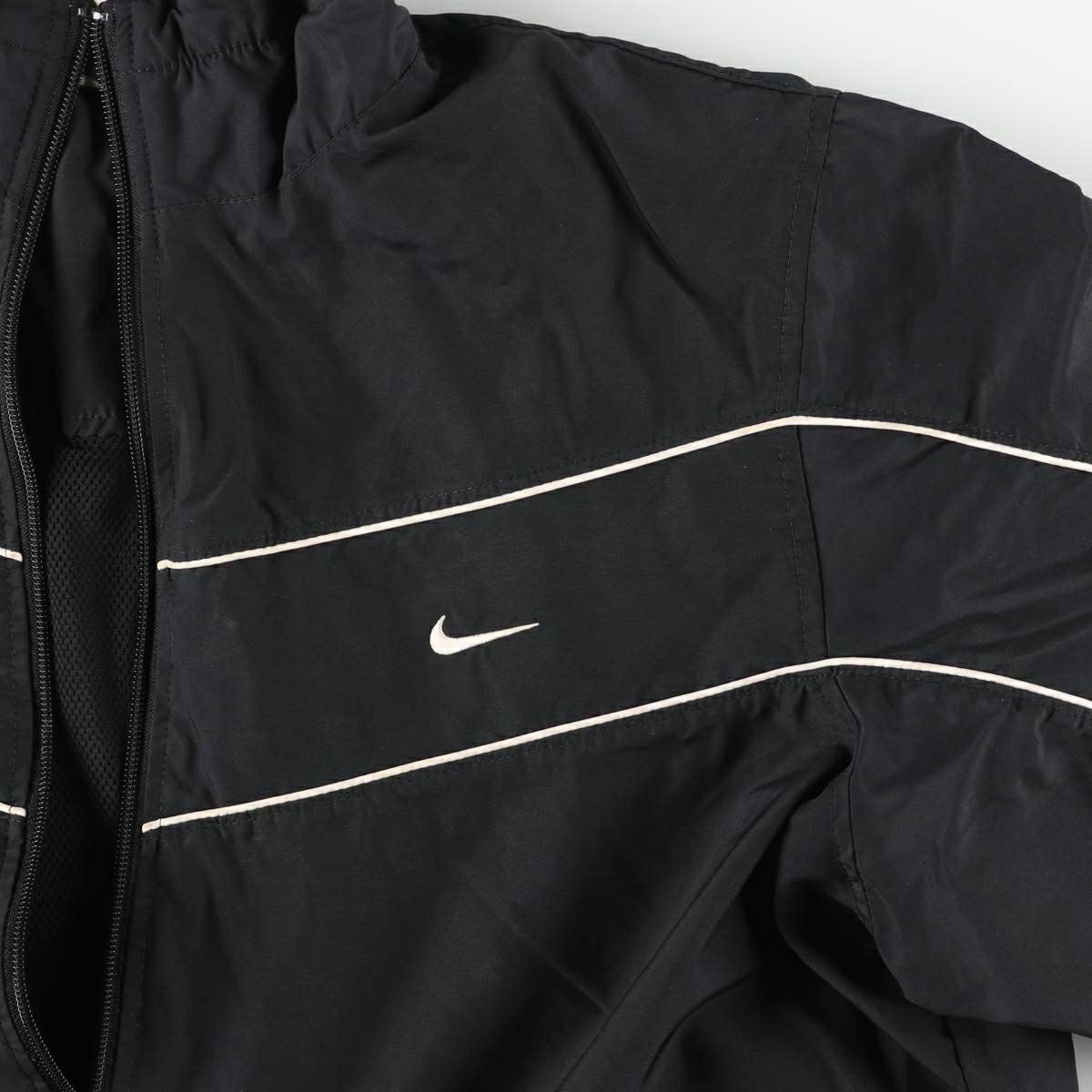 NIKE　ウインドブレーカー　ジャンパー　M　グラフチェック　y2k　美品　古着 古着 00年代 ナイキ NIKE ウインドブレーカー メンズXL相当 /eaa459253