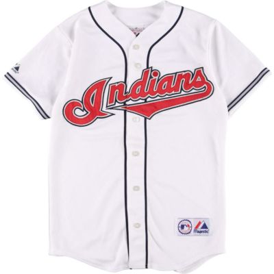 古着 majestic MLB CLEVELAND INDIANS クリーブランドインディアンス