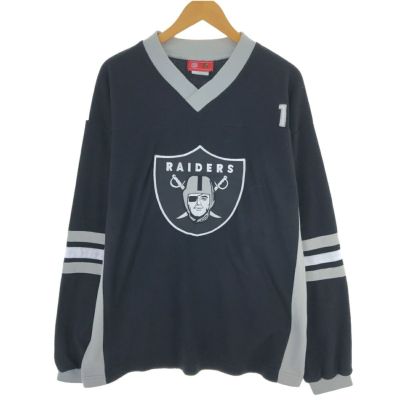 古着 TEAM APPAREL NFL LAS VEGAS RAIDERS ラスベガスレイダース スウェットスタジャン バーシティジャケット  メンズXL相当 /eaa468452 【中古】 【240917】 | 古着屋JAM（ジャム）