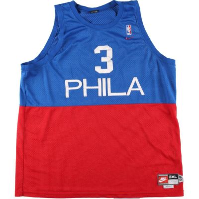 古着 ナイキ NIKE NBA PHILADELPHIA 76ERS フィラデルフィアセブンティ