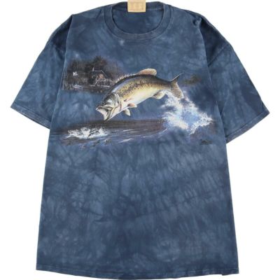 ギルダン GILDAN 魚柄 アニマルプリントTシャツ メンズXL /eaa322739