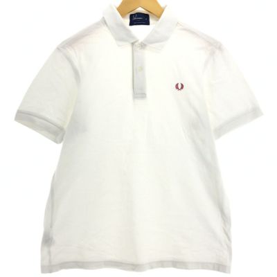 古着 90s FRED PERRY ボーダー カノコ ポロシャツ XL 古着