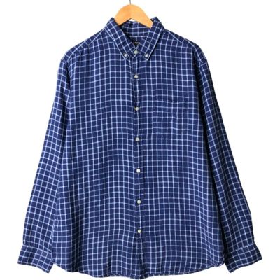 90s~ BANANA REPUBLIC チェックシャツ レギュラーカラー 90s~ BANANA REPUBLIC チェックシャツ レギュラーカラー BANANA