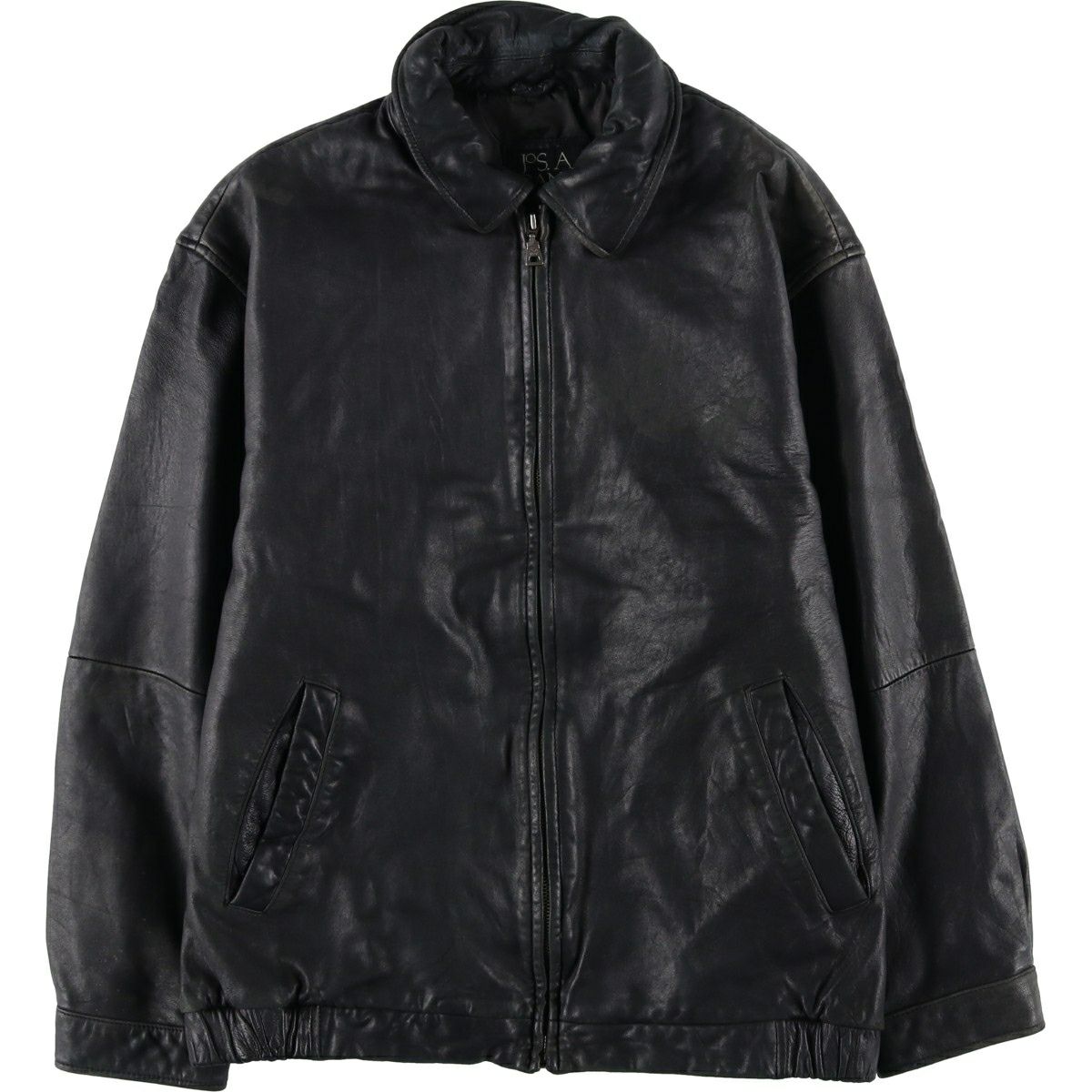 古着 ジョスエーバンク JOS.A.BANK SIGNATURE COLLECTION レザー