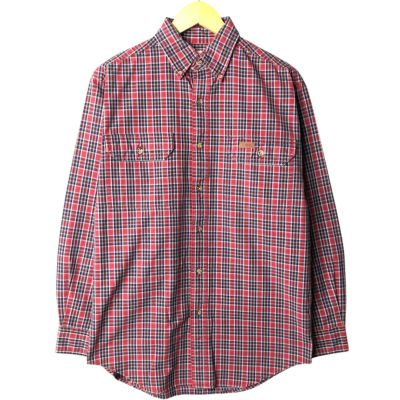 古着 カーハート Carhartt FRシリーズ 長袖 ボタンダウン ワークシャツ