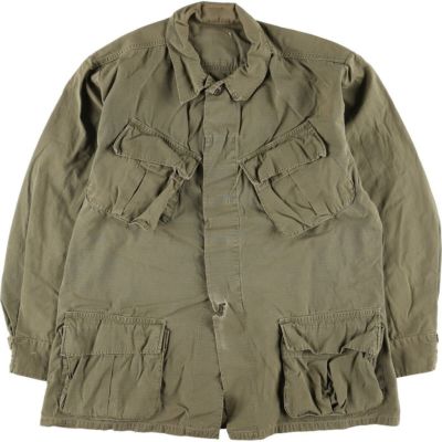 古着 60~70年代 米軍 U.S.MARINE CORPS(USMC) ブラウンリーフカモ 迷彩 