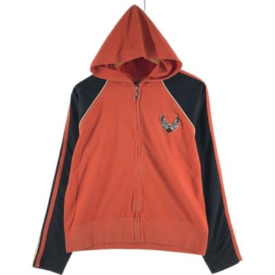 古着 ハーレーダビッドソン Harley-Davidson バックロゴ スウェットフルジップパーカー レディースXL相当 /eaa514736 【中古】 【250205】 【Elulu/エルル】