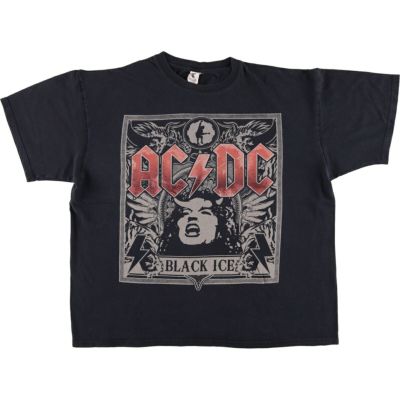 古着 アンビル Anvil AC/DC エーシーディーシー バンドTシャツ バンT メンズXL相当 /eaa473188 【中古】 【240804】