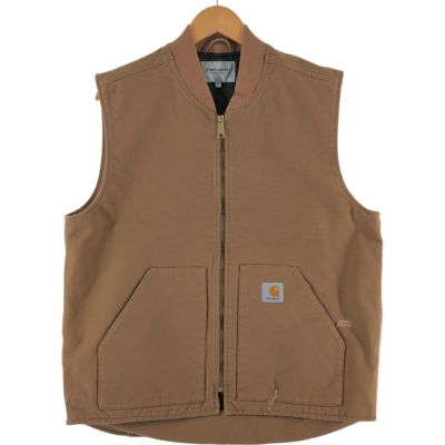 古着 カーハート Carhartt クラシックベスト ダックベスト メンズXL相当 /evb009566 【中古】 【250204】