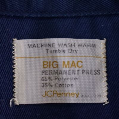 古着 70年代 ジェイシーペニー J.C.Penney BIG MAC ビッグマック 長袖 