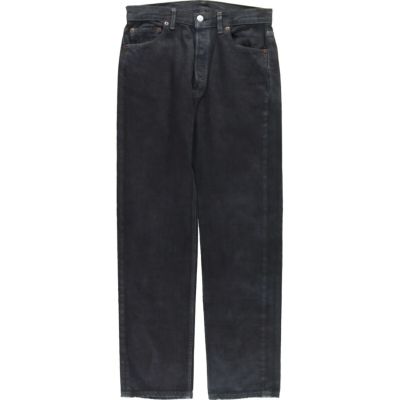 古着 90年代 リーバイス Levi's 501-0000 ブラックデニム ストレート ...