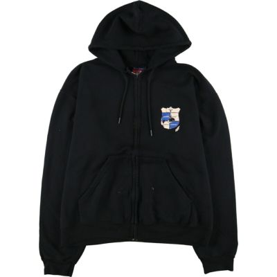 古着 00年代 チャンピオン Champion バックプリント スウェットフルジップパーカー メンズL /eaa413431 【中古】 【240301】 ss2503_30
