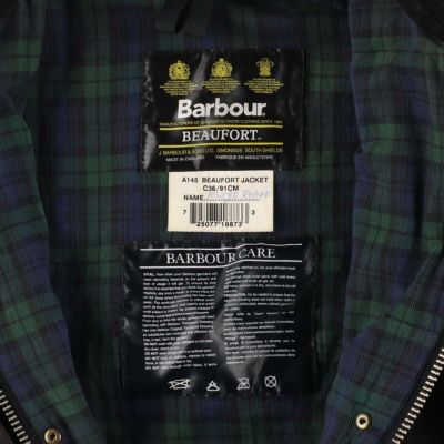 バブアー Barbour BEAUFORT ビューフォート 旧3ワラント オイルド