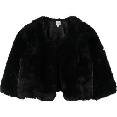 古着 LAUREN CONRAD フェイクファージャケット ボレロ レディースL相当 /eaa512859 【中古】 【250205】 【ADEL/アデル】