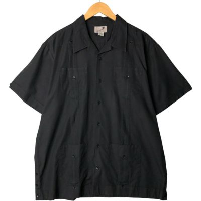 THE HAVANERA CO メキシカンシャツ キューバシャツ 古着 THE HAVANERA CO 半袖 オープンカラー メキシカンシャツ