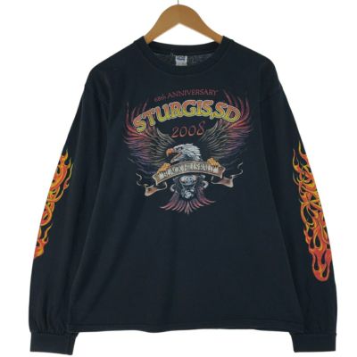 【ボロ】90s ファイヤー&スカル ロングTシャツ 鬼 フェード ボロ】90s ファイヤー&スカル ロングTシャツ 鬼 フェード - メルカリ