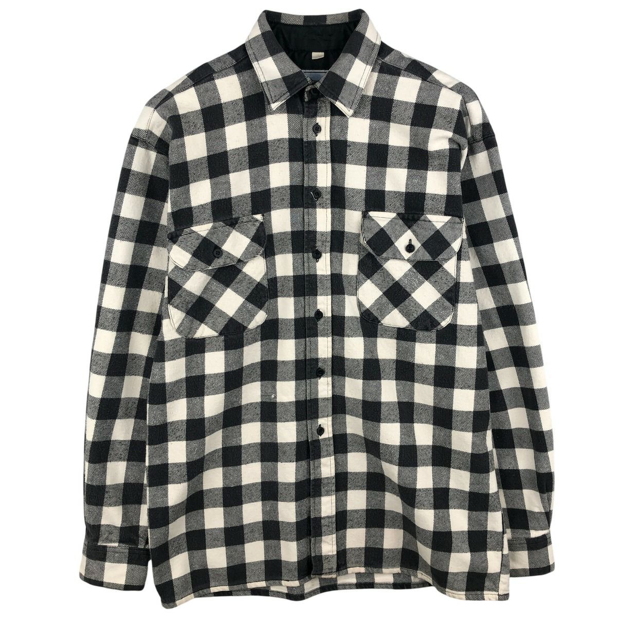 古着 ステューシー STUSSY オンブレチェック 長袖 フランネルチェック