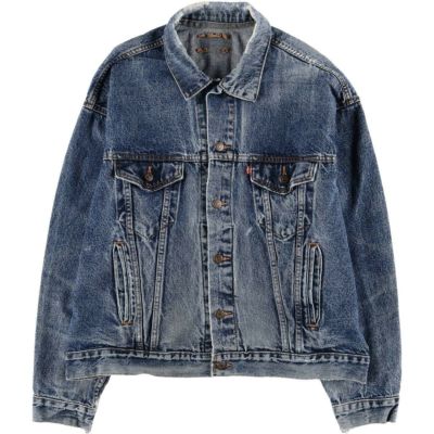 古着 90年代 リーバイス Levis 70507 0270 ブラック デニムジャケット