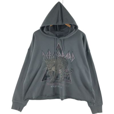 古着 THE VINYLICONS DEF LEPPARD カットオフ デフレパード