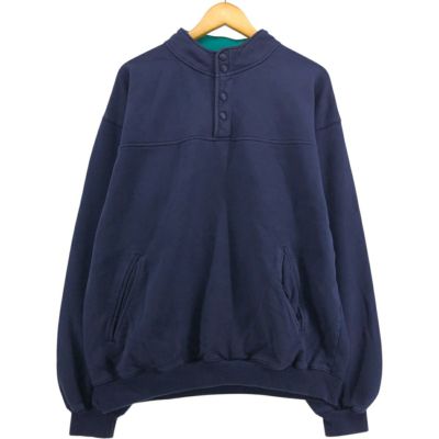 古着 90年代 エディーバウアー Eddie Bauer ハーフボタン スウェットシャツ トレーナー メンズM相当 ヴィンテージ /eaa545710 【中古】 【250802】