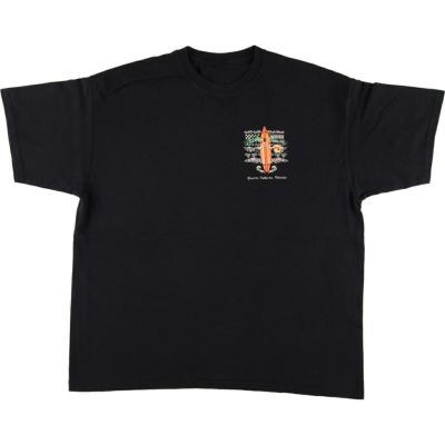 古着 バックプリント プリントTシャツ メンズXL相当 /eaa474479 【中古】 【240805】