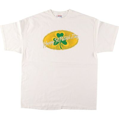 古着 00年代 ヘインズ Hanes HEAVYWEIGHT プリントTシャツ メンズXL相当 /eaa429613 【中古】 【240805】