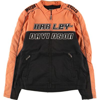 古着 ハーレーダビッドソン Harley-Davidson 両面プリント メッシュ