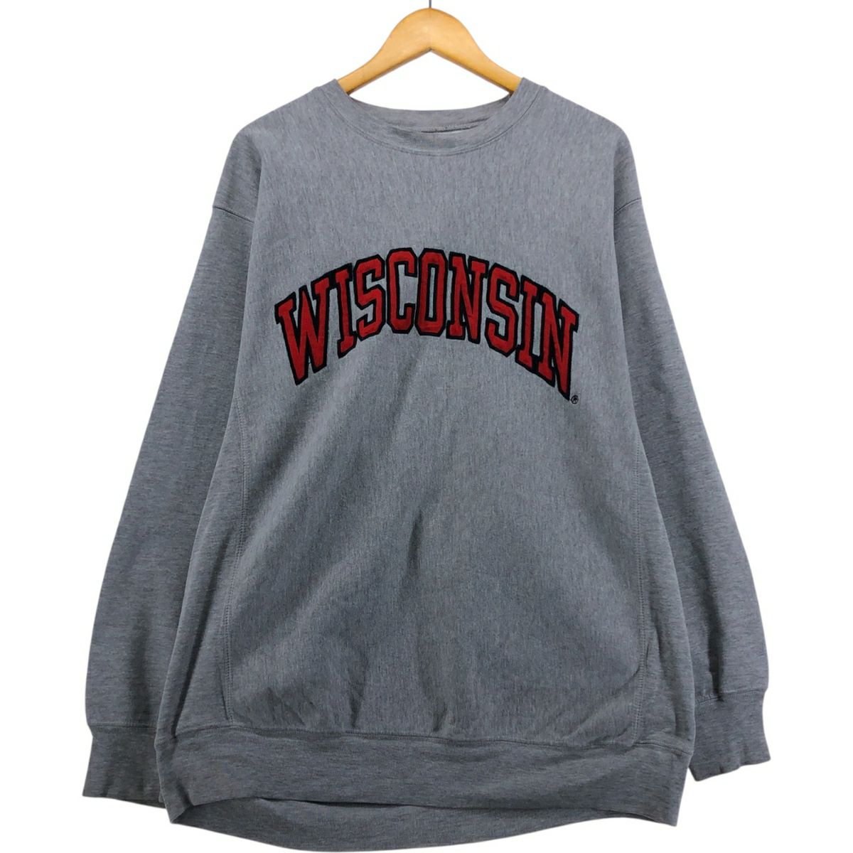 古着 STEVE&BARRYS WISCONSIN ウィスコンシン大学 カレッジ スウェット