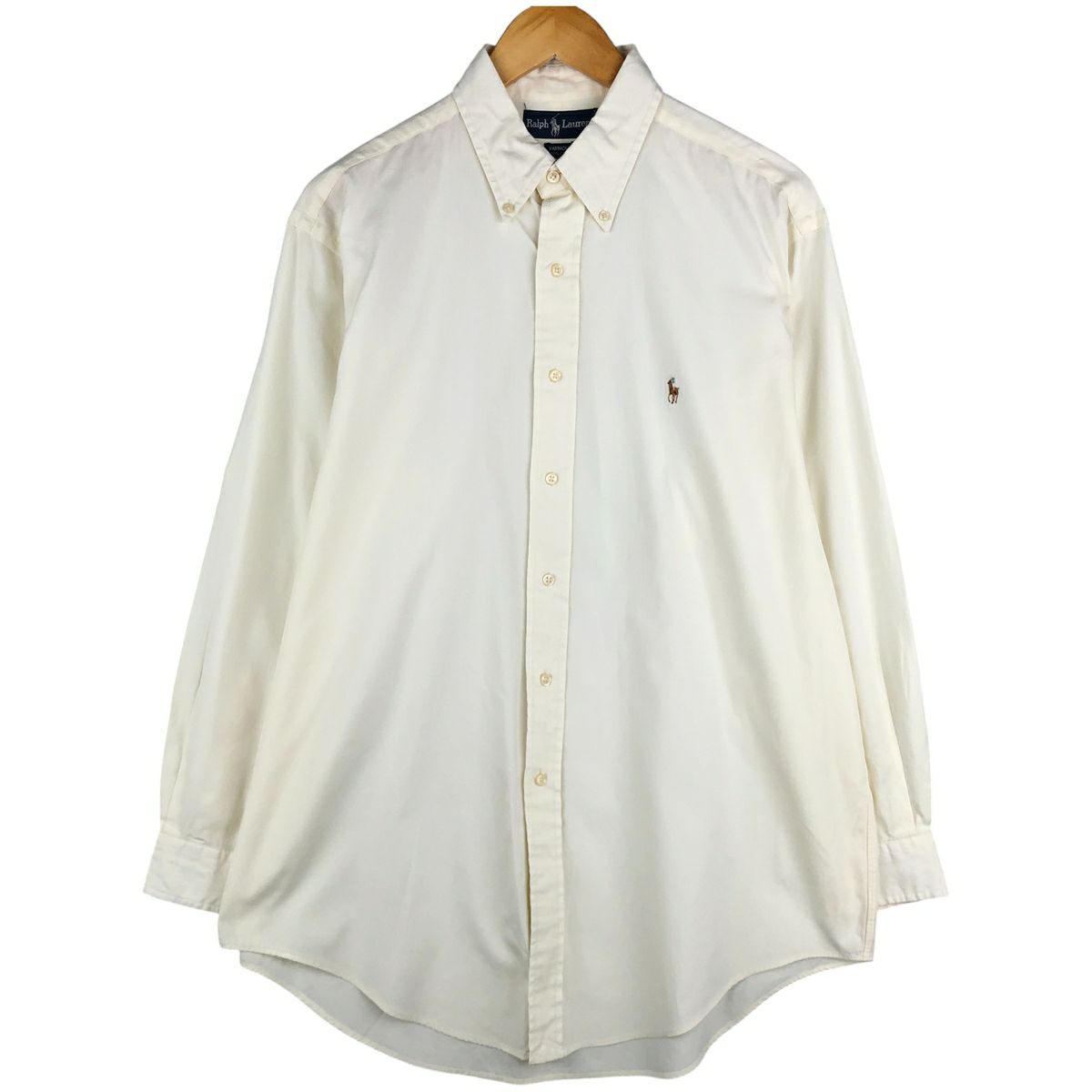 古着 ラルフローレン Ralph Lauren YARMOUTH 長袖 ボタンダウンシャツ