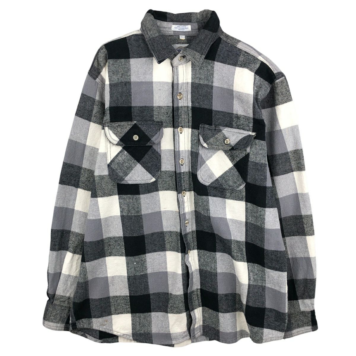 古着 ステューシー STUSSY オンブレチェック 長袖 フランネルチェック