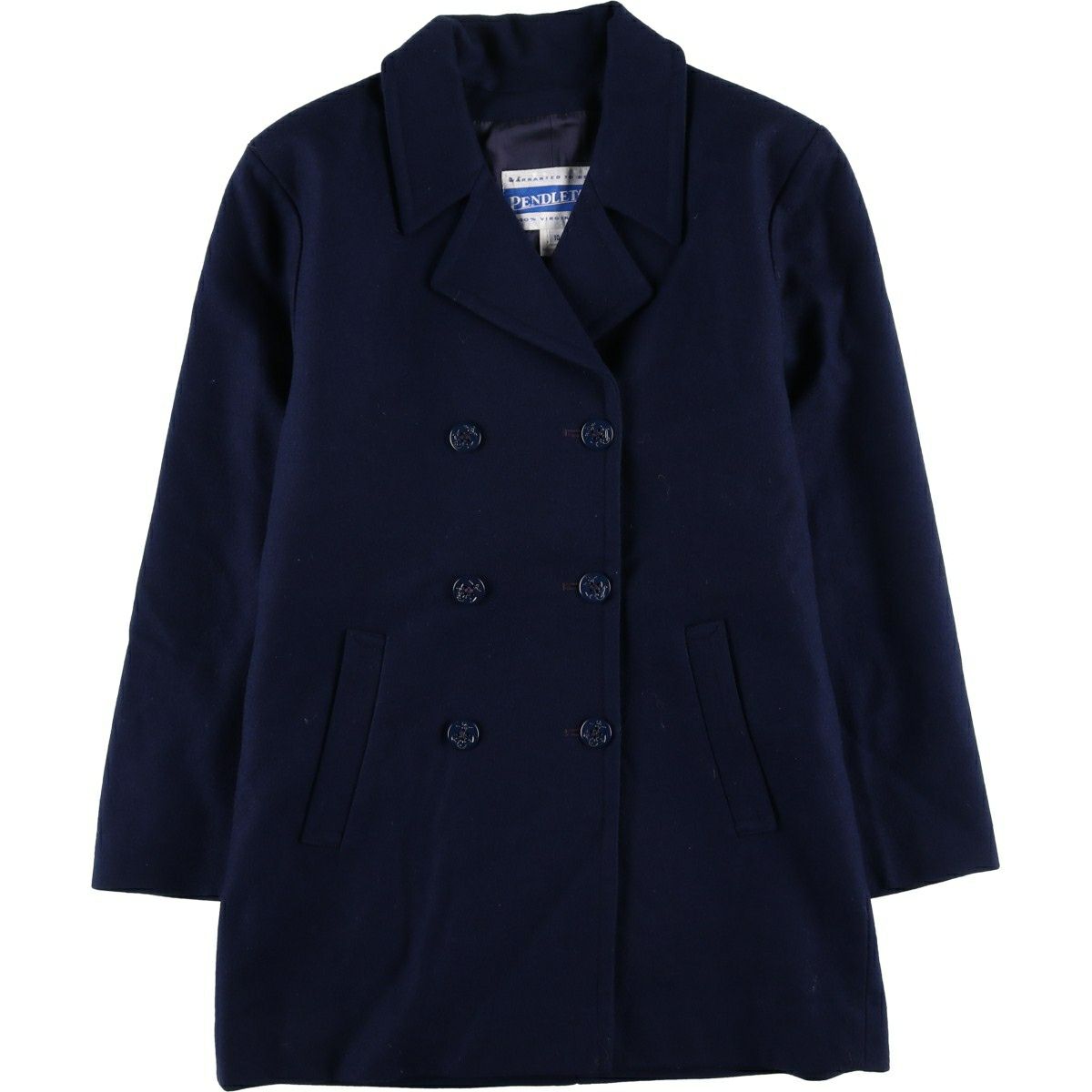 古着 90年代 ペンドルトン PENDLETON ウールハーフコート USA製