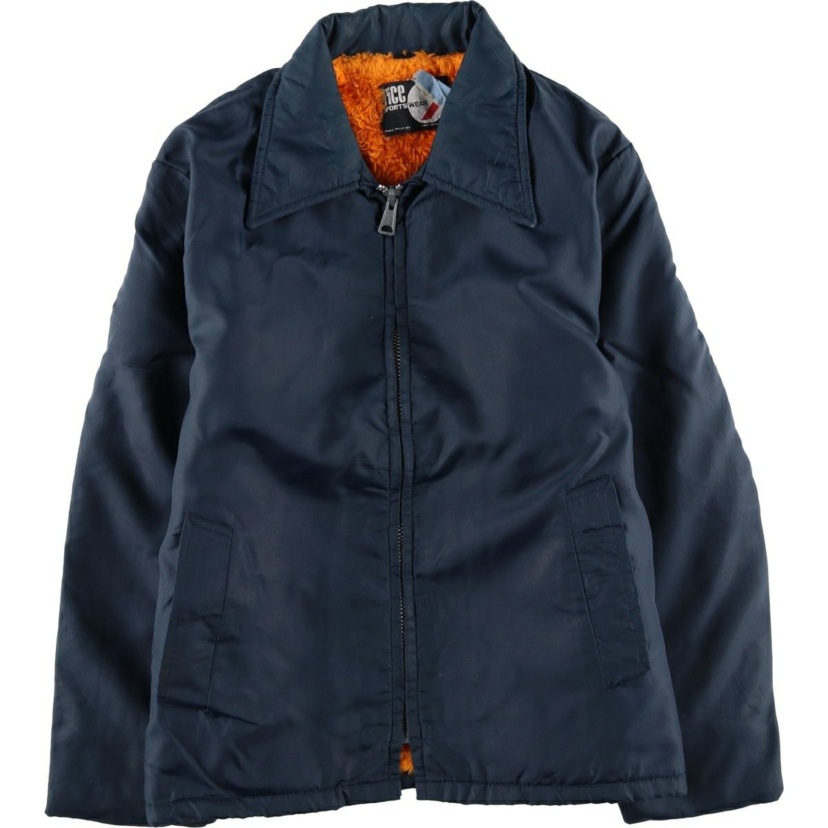 00年代 DIESEL ディーゼル 中綿ジャケット ネイビー M 古着 00年代 ディーゼル DIESEL 中綿ジャケット パファージャケット