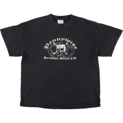 古着 90年代 BONE MAN ドクロ柄 スカル柄 モーターサイクル