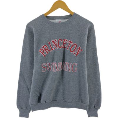 古着 80～90年代 ジャージーズ Jerzees PRINCETON プリンストン大学 カレッジスウェットシャツ トレーナー USA製 メンズL相当 ヴィンテージ /eaa468972 【中古】 【250208】