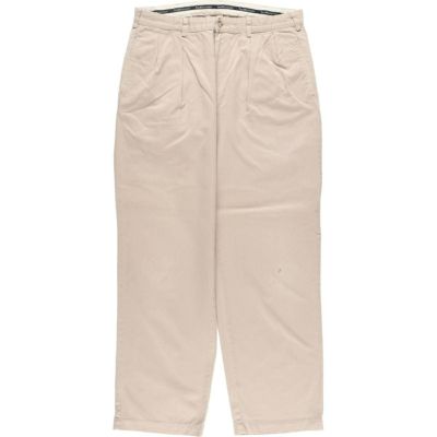 古着 ラルフローレン Ralph Lauren POLO RALPH LAUREN ツータック チノパンツ USA製 メンズw35相当 ヴィンテージ /eaa513279 【中古】 【250208】