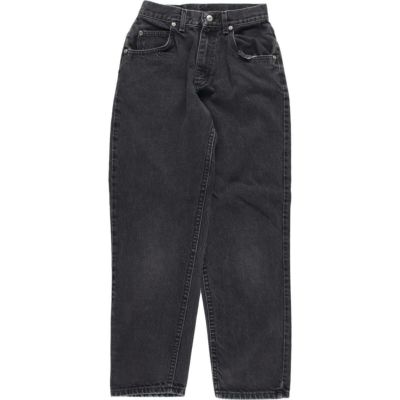 90年代 リーバイス Levi's 912 SLIM FIT TAPERED LEG ブラックジーンズ テーパードデニムパンツ USA製 レディースS(w25) ヴィンテージ /eaa319994