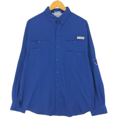 Columbiaコロンビア PFG OMNI-SHADE BOMAC刺繍 ボタンダウン