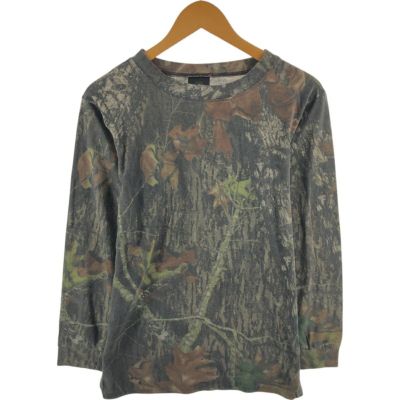 古着 レッドヘッド RED HEAD 迷彩柄 リアルツリーカモ ロングTシャツ ロンT レディースL相当 /eaa515016 古着 レッドヘッド RED HEAD 迷彩柄 リアルツリーカモ ロングT