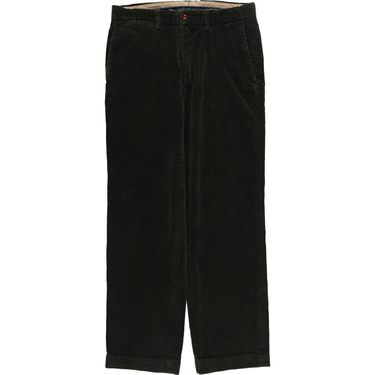 ラルフローレン ANDREW 黒 コーデュロイ パンツ 38 ツータック　古着 古着 ラルフローレン Ralph Lauren POLO by Ralph Lauren ANDREW PANT