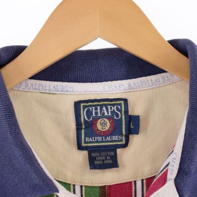 古着 80年代 ラルフローレン Ralph Lauren CHAPS チャップス 半袖