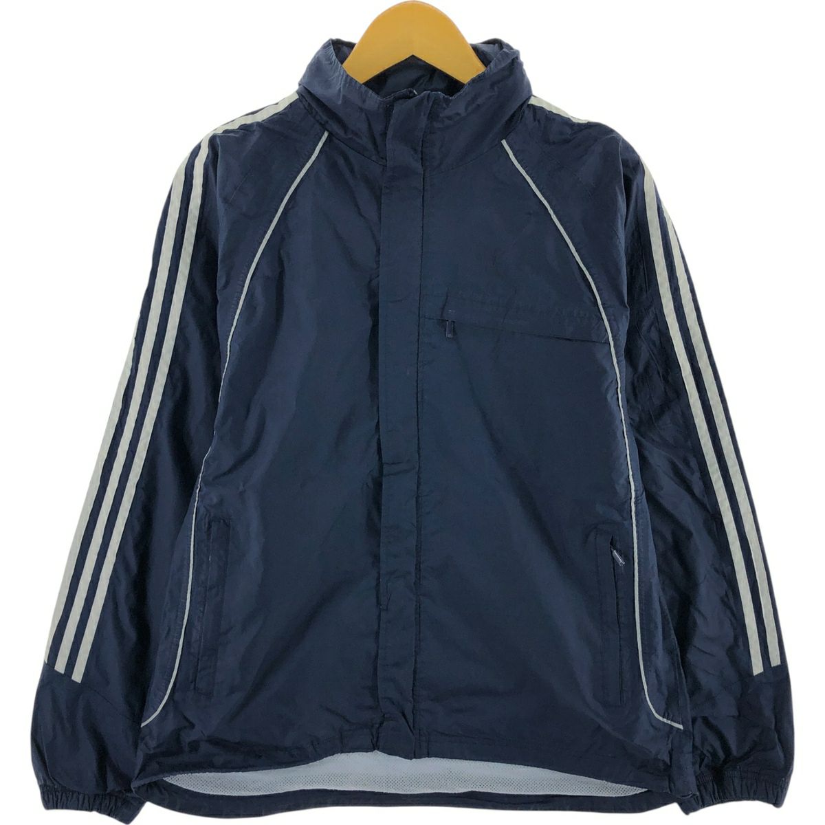 古着 00年代 アディダス adidas リップストップ ナイロンジャケット  