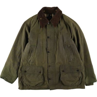 古着 90年代 バブアー Barbour BEDALE ビデイル 旧3ワラント ワックス 