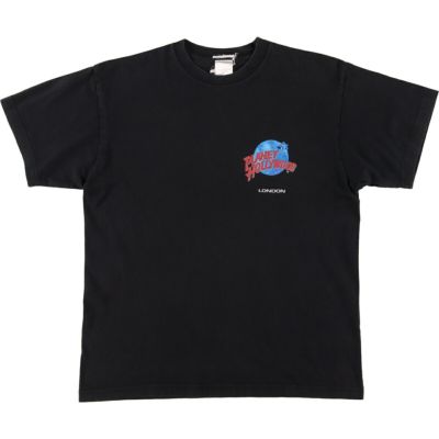PLANET HOLLYWOOD Tシャツ 古着 PLANET HOLLYWOOD プラネットハリウッド アドバタイジングT